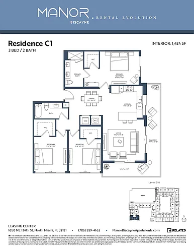 Floor plan C1