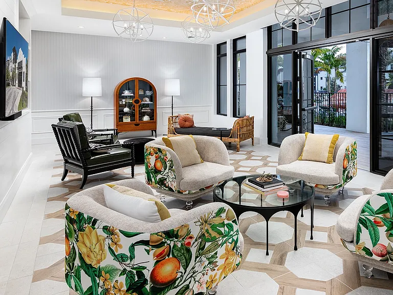 Relax with friends at your social lounge