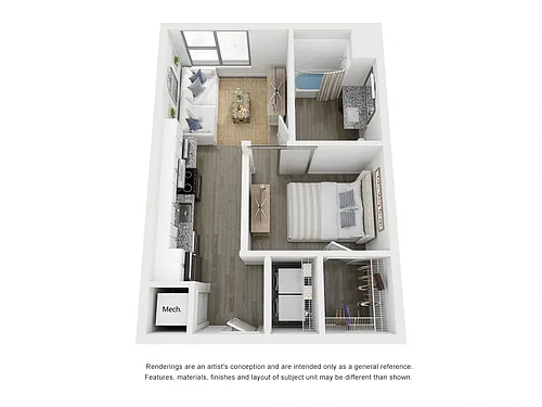 Floor plan A1-A