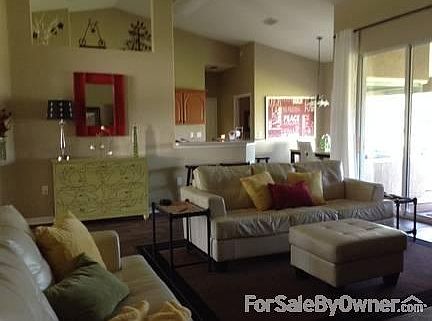 Living Area Into Kitchen