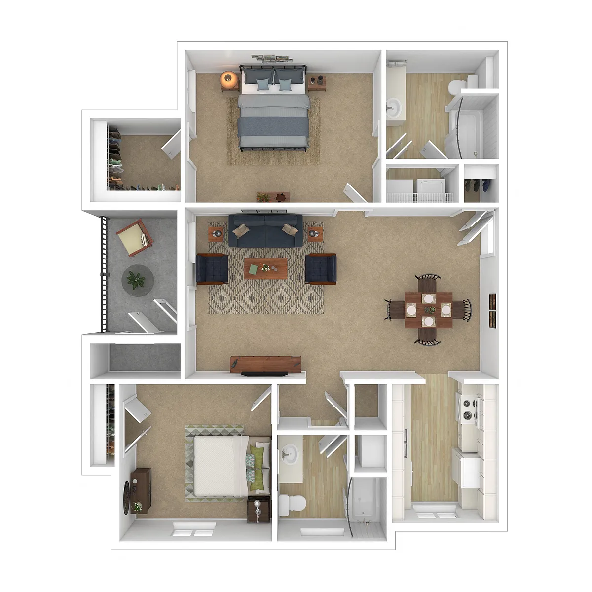 Floor plan B2
