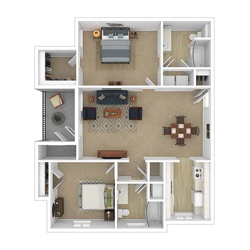 Floor plan B2