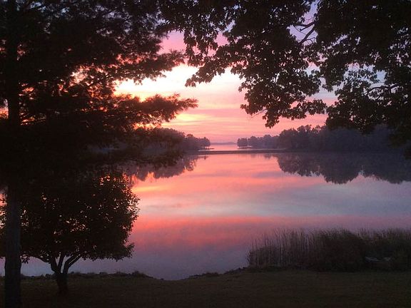 Sunrise view of the lakes.