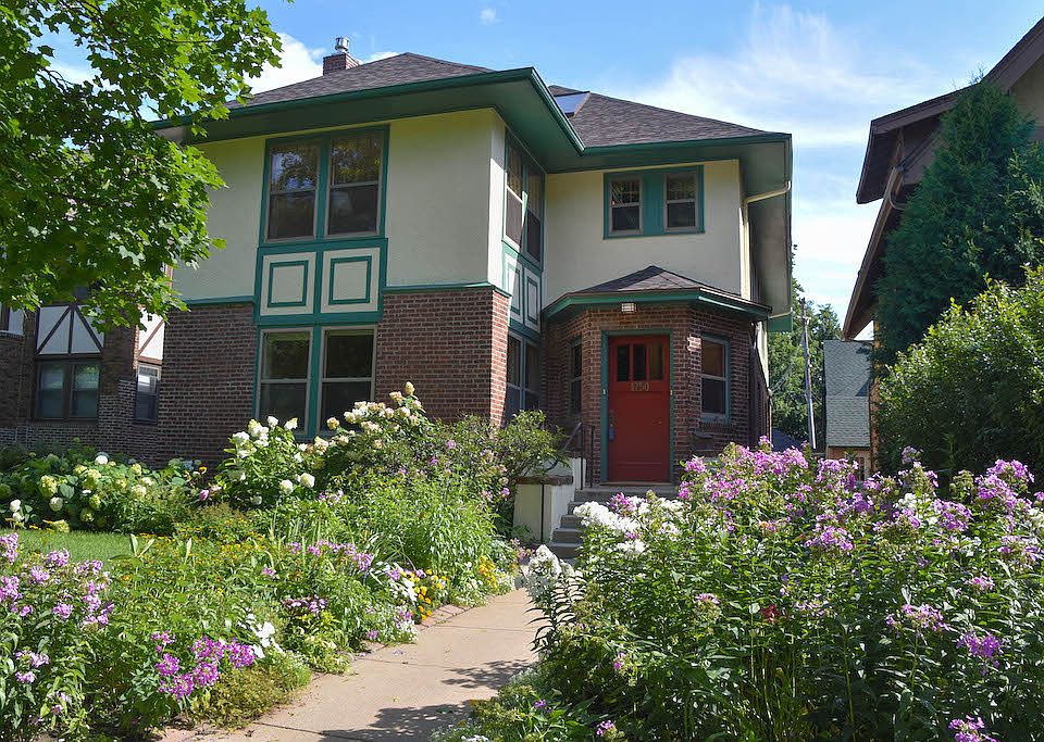 Main entrance - unit #1 is the main floor unit