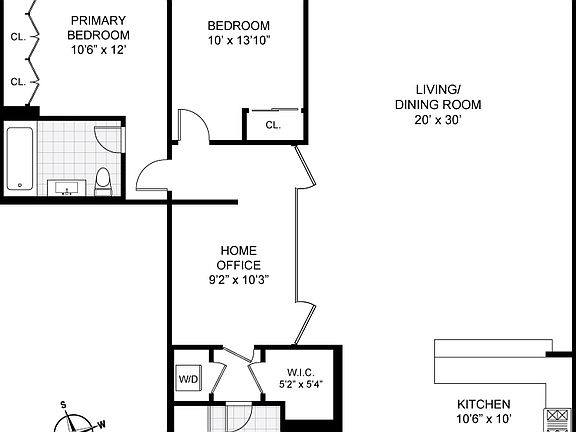 2nd image of 129 W 20th St APT 3A