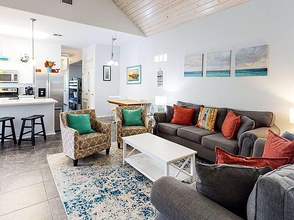 Main living area, Kitchen