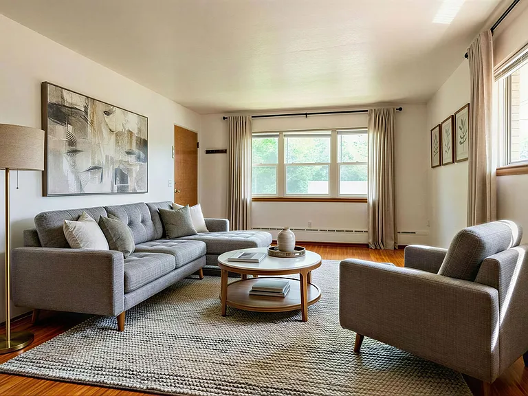 2313 Ruskin Living Room | VIRTUALLY STAGED
