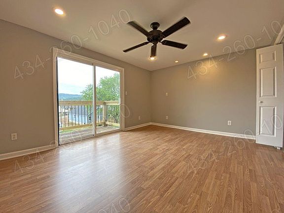 Master Bedroom has Lots of Natural Light and Deck with Mountain Views