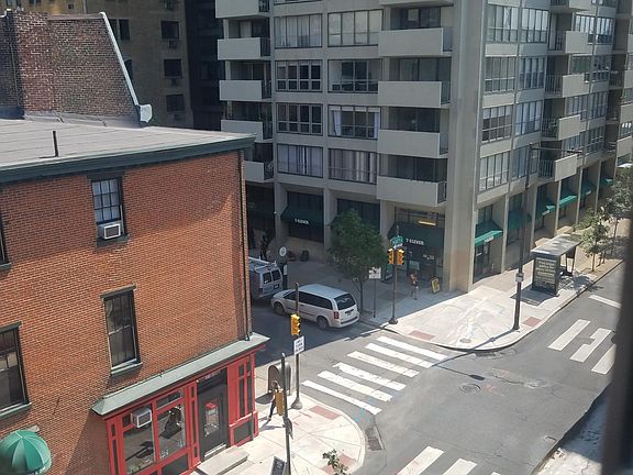 View to 20th & Locust corner from Dining Room