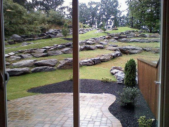 view from kitchen