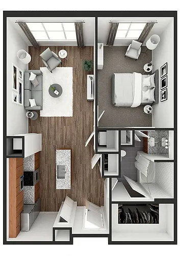 Floor plan Mulberry Medium