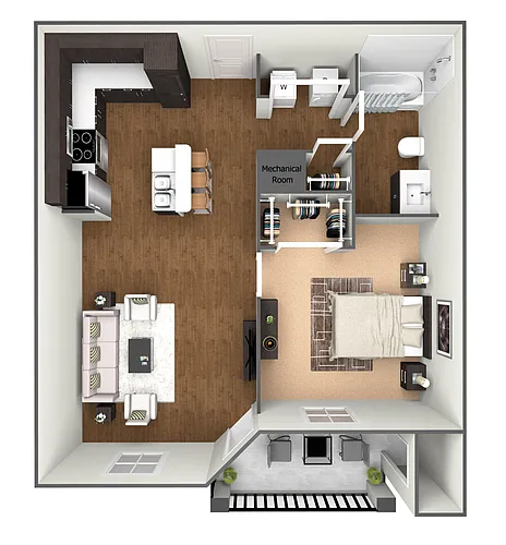 Floor plan Maple