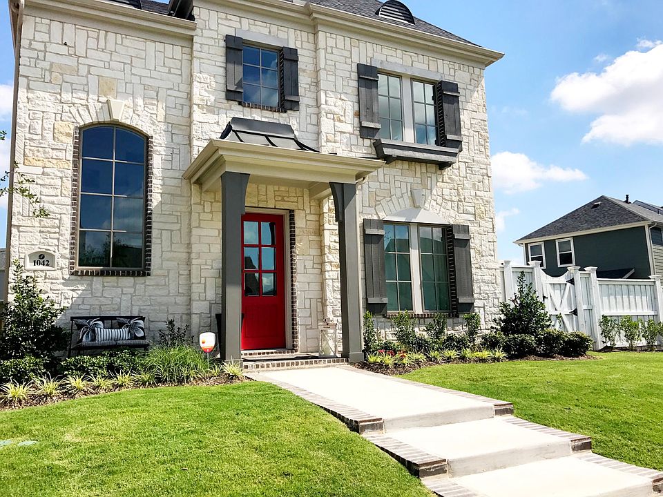 street view of gorgeous stone front