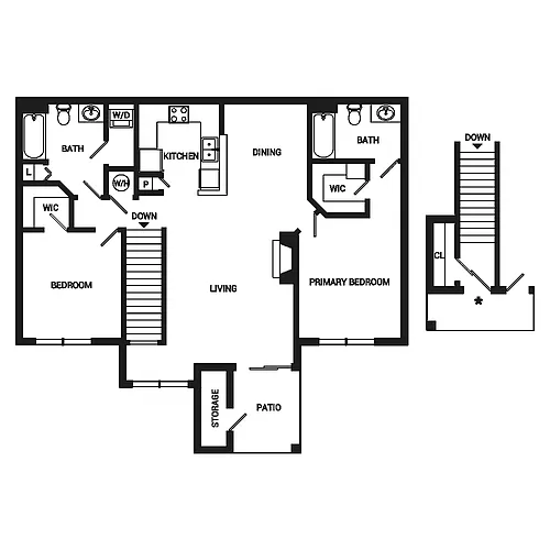 Floor plan Woodlyn