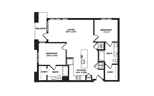 Floor plan Transition