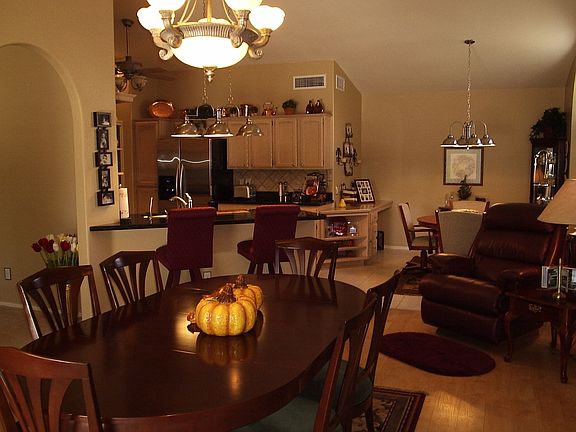 From Dining  Room thru Kitchen Area