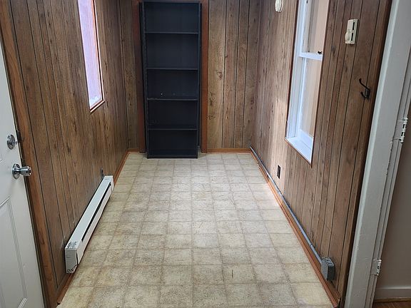 Front entrance with closet, storage