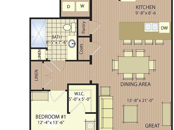 2nd image of 300 Dunnwood Green Ln #106