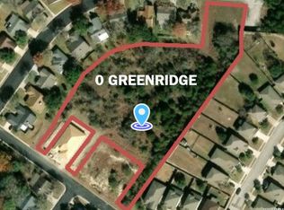 0 Greenridge LOT 15, Schertz, TX 78154