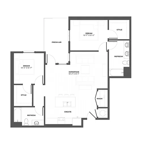 Floor plan B3 ALT