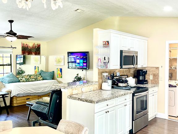 Kitchen and Living Room area