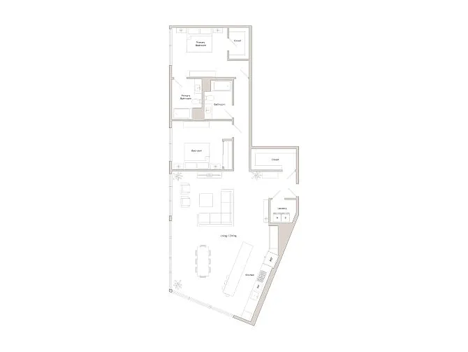 Floor plan B25 - Penthouse