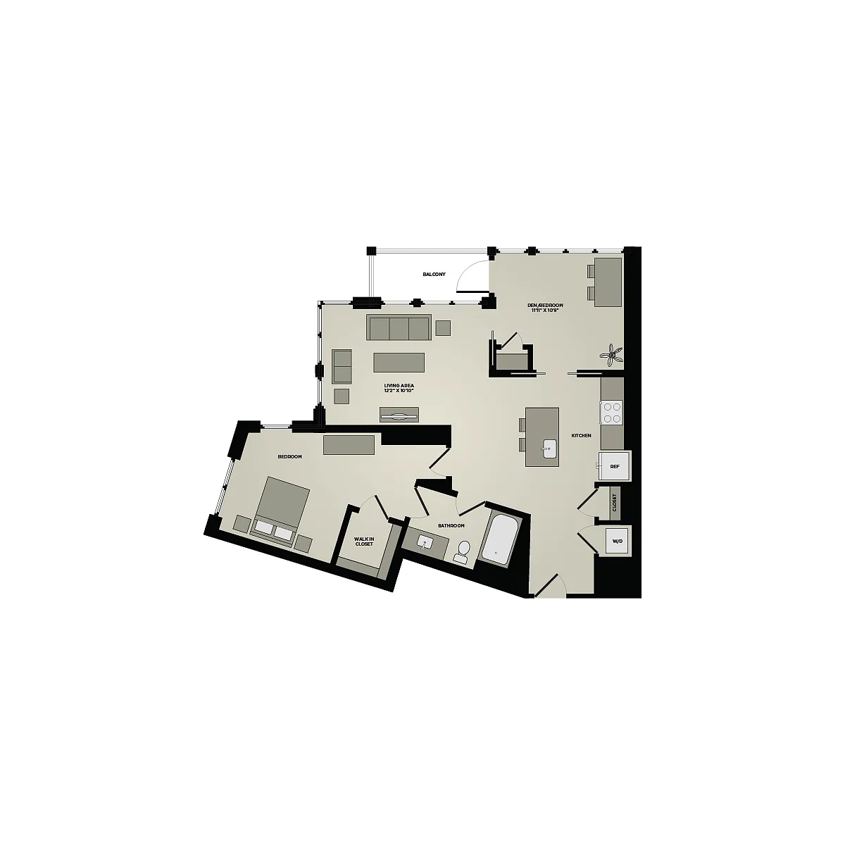 Floor plan A1D