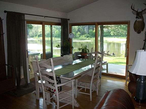 Dining room w/view of lake