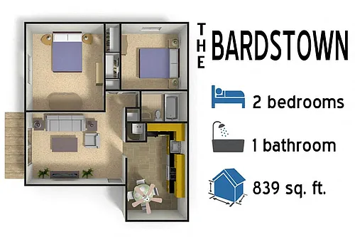 Floor plan The Bardstown