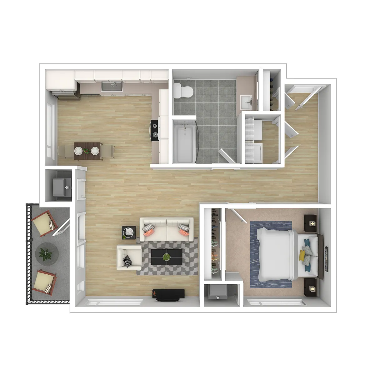 Floor plan A14