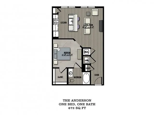 Floor plan The Anderson