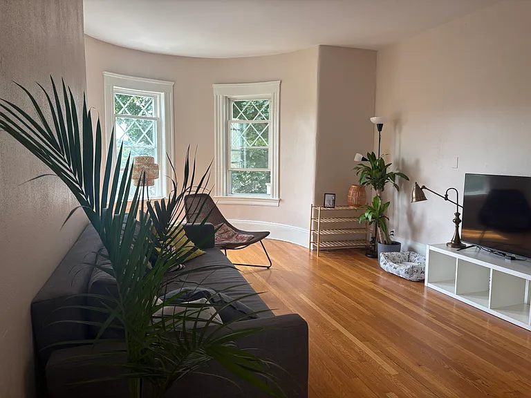 Living Room. Furniture provided upon request.