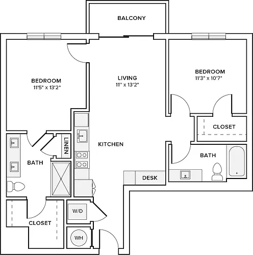 Floor plan B01