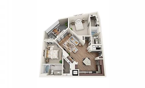 Floor plan 27-B3C