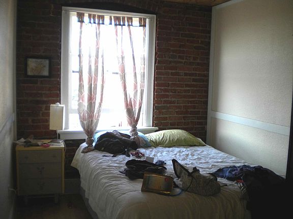 Recently remodeled bedroom