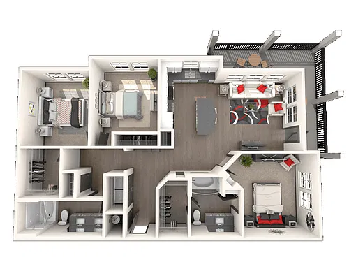 Floor plan C1