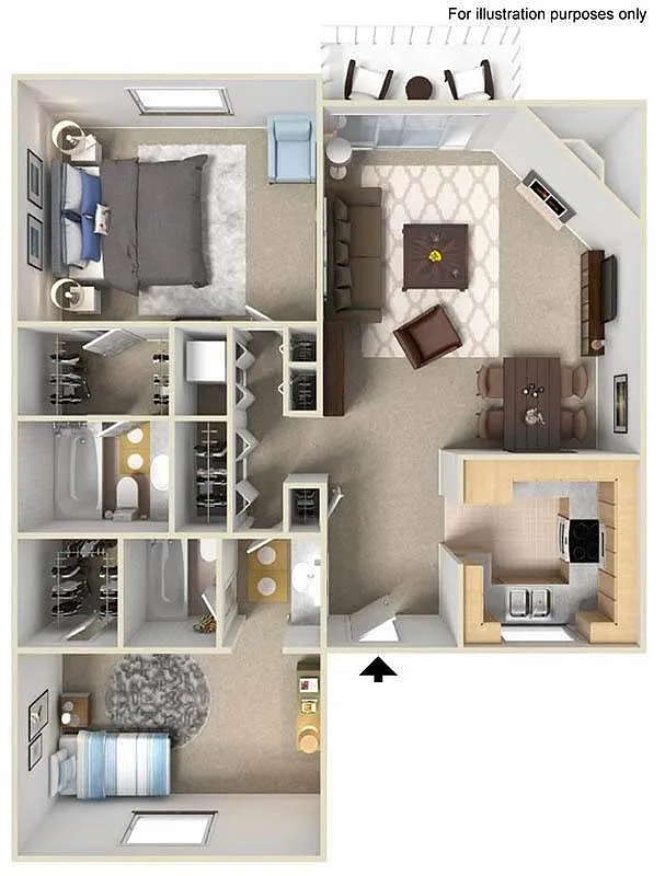 Floor plan B3