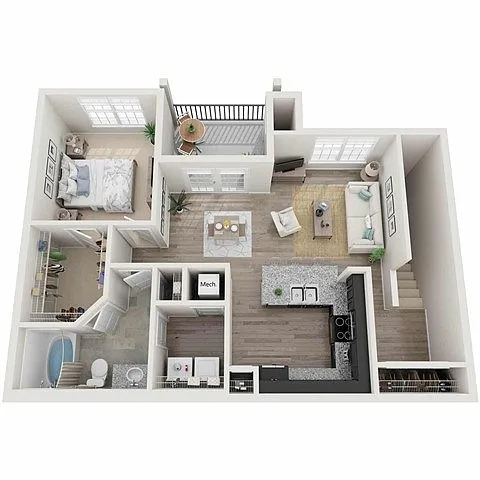 Floor plan Harrier