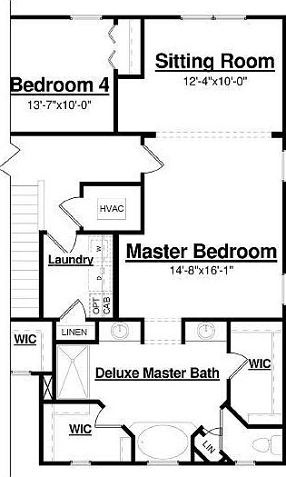 Optional Deluxe Master Suite