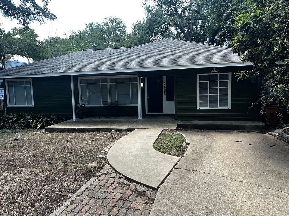 Freshly painted modern exterior.