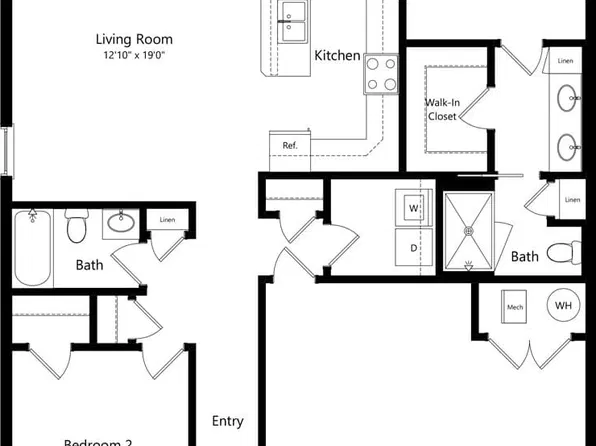 Fairway Village, 6058 Bunker Ln #B2d541ef4, Waterville, OH 43566