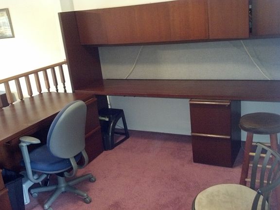 Dining/office with desk