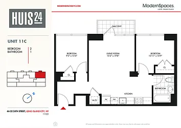 Rented by Modern Spaces