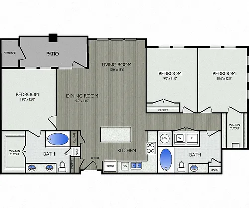 Floor plan C1
