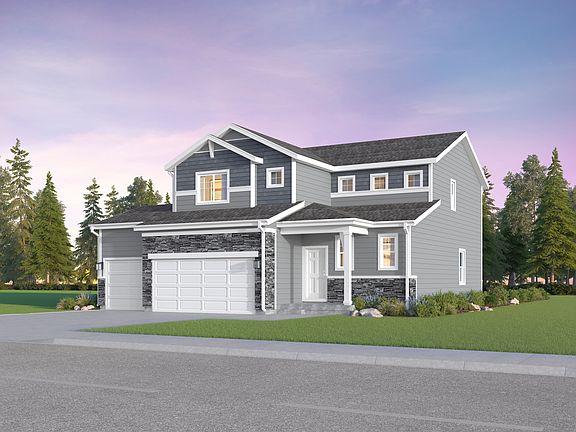 Mosaic 6 Elevation B at Barefoot Lakes in Firestone, CO