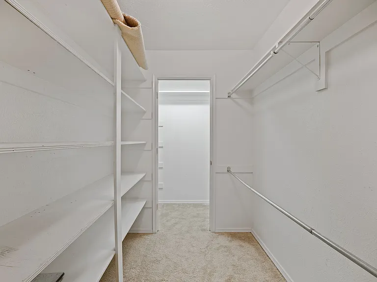 Abundant storage throughout home, including this oversized closet!