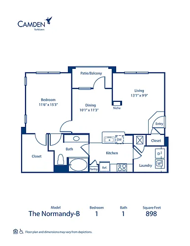 Floor plan Normandy B