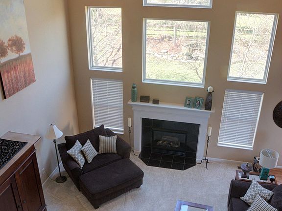 A look at the Great Room from the loft