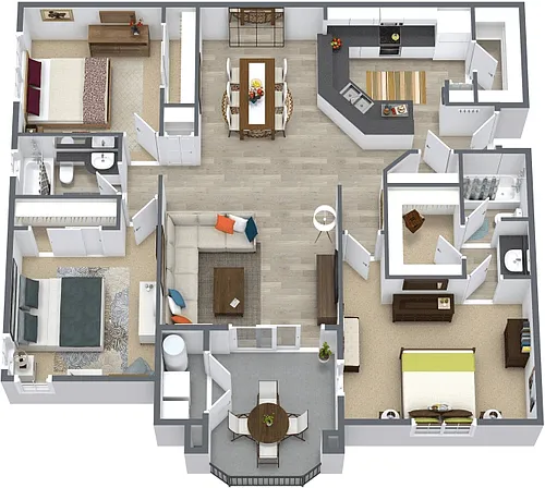 Floor plan Barcelona