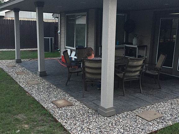 Covered Patio + Landscape